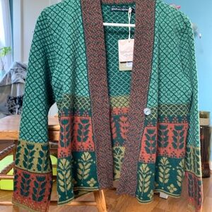 NWT Gudrun Sjoden Edda Cardigan Wool XS